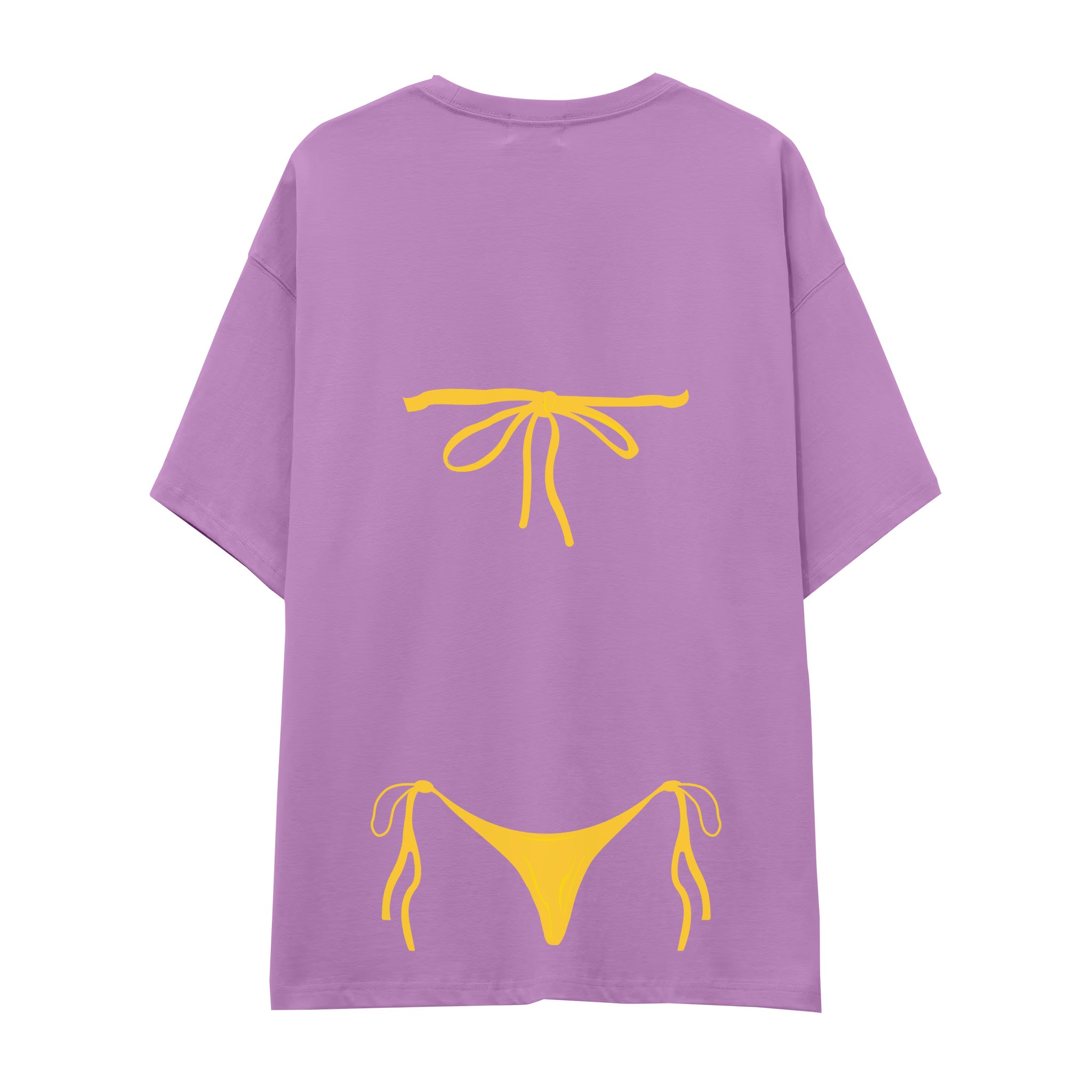 Yellow Bikini Oversize Tişört