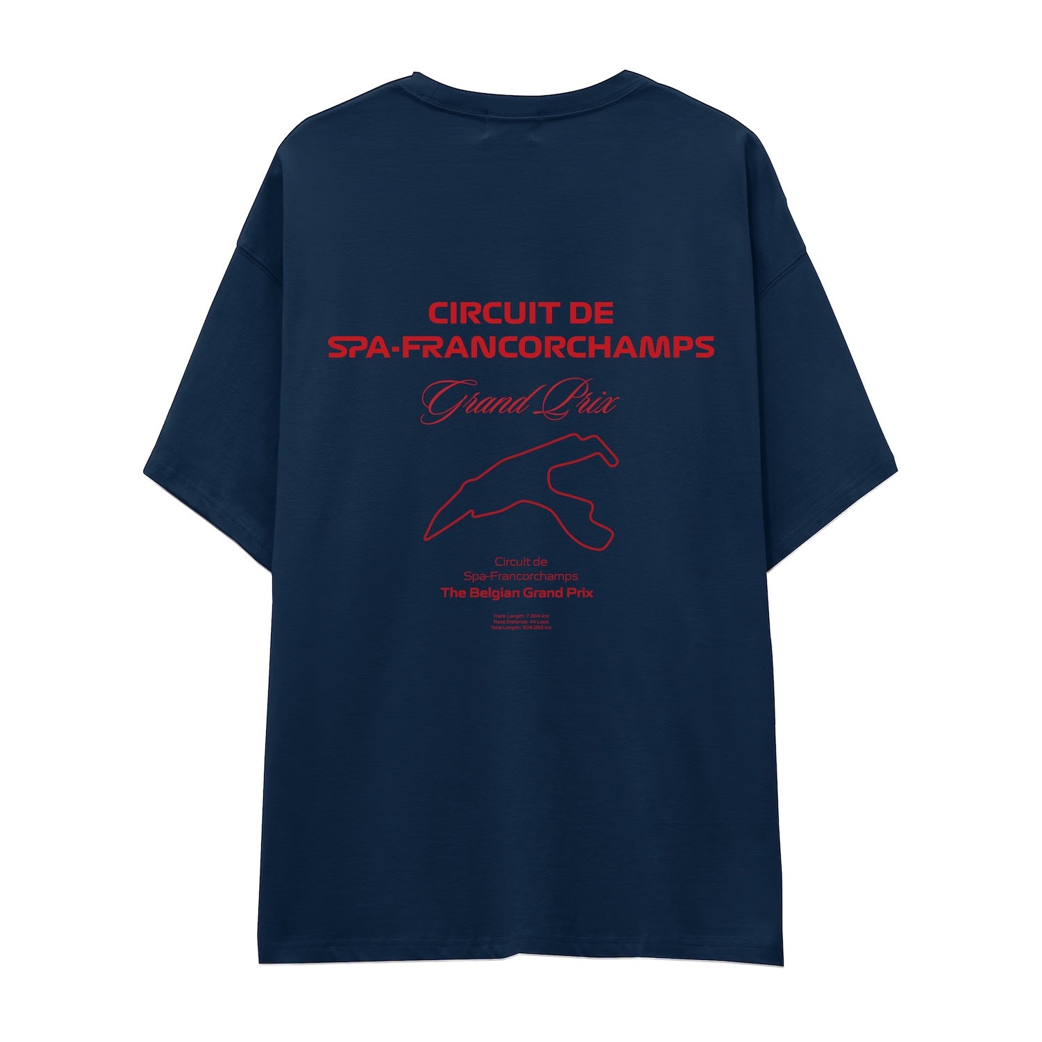 Spa-Francorchamps Grand Prix Oversize Tişört