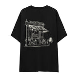 Café de Paris Oversize Tişört