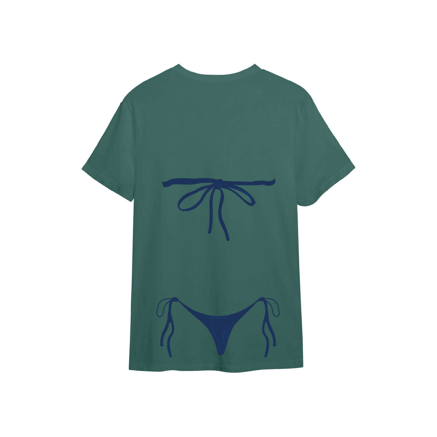 Navy Blue Bikini Tişört