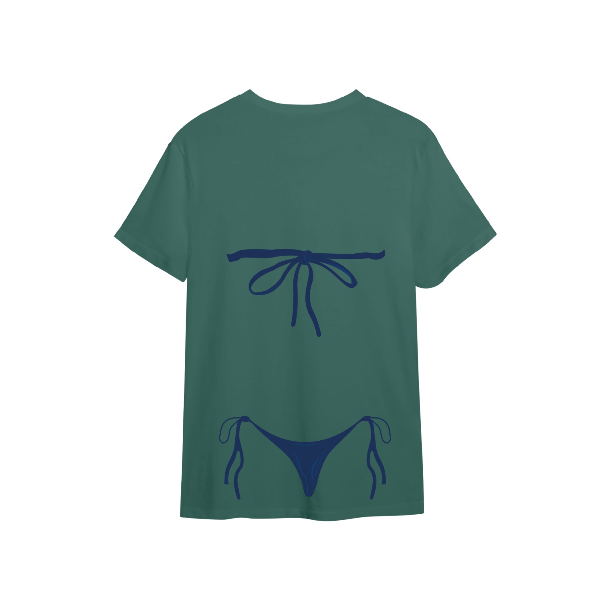 Navy Blue Bikini Tişört