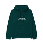 Virgin Energy Hoodie Koyu Yeşil Ön