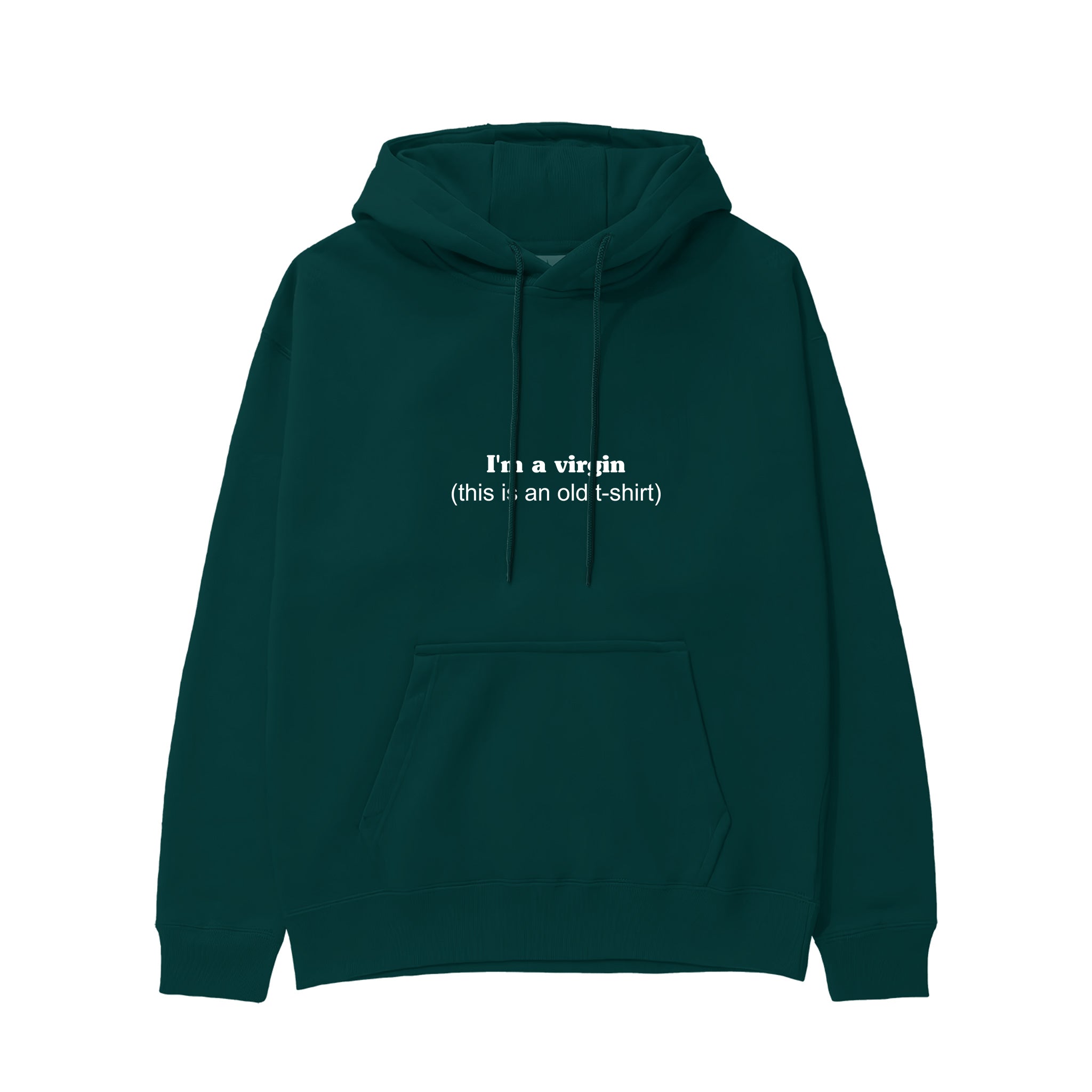 Virgin Energy Hoodie Koyu Yeşil Ön