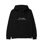 Virgin Energy Hoodie Siyah Ön