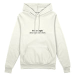 Virgin Energy Oversize Hoodie Beyaz Ön