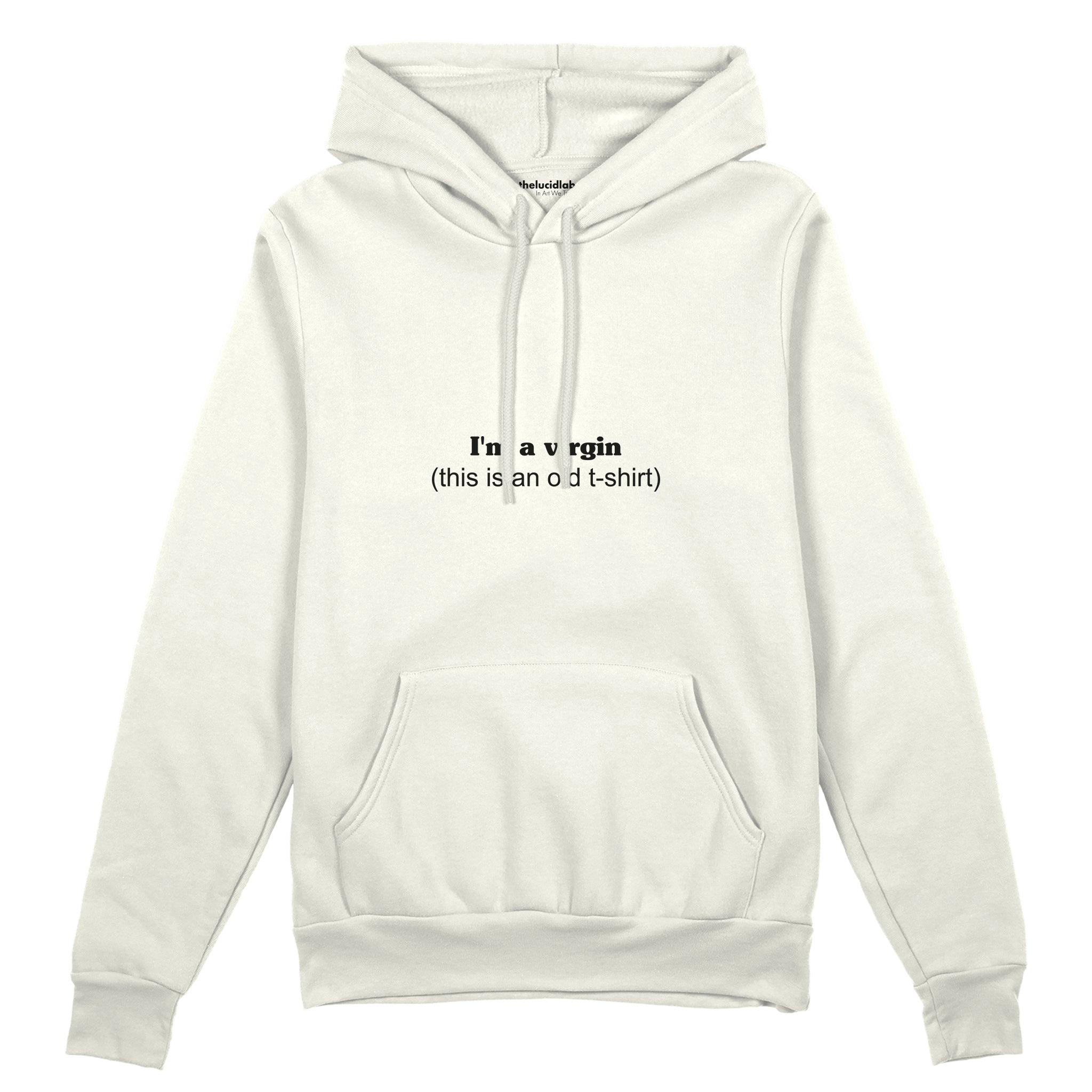 Virgin Energy Oversize Hoodie Beyaz Ön
