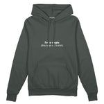 Virgin Energy Oversize Hoodie Antrasit Ön