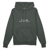 Virgin Energy Oversize Hoodie Antrasit Ön