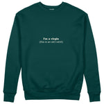 Virgin Energy Sweatshirt Koyu Yeşil Ön