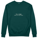 Virgin Energy Sweatshirt Koyu Yeşil Ön