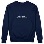 Virgin Energy Sweatshirt Lacivert Ön