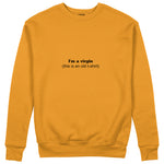 Virgin Energy Sweatshirt Turuncu Ön