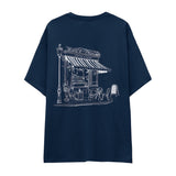 Café de Paris Oversize Oversize Tişört