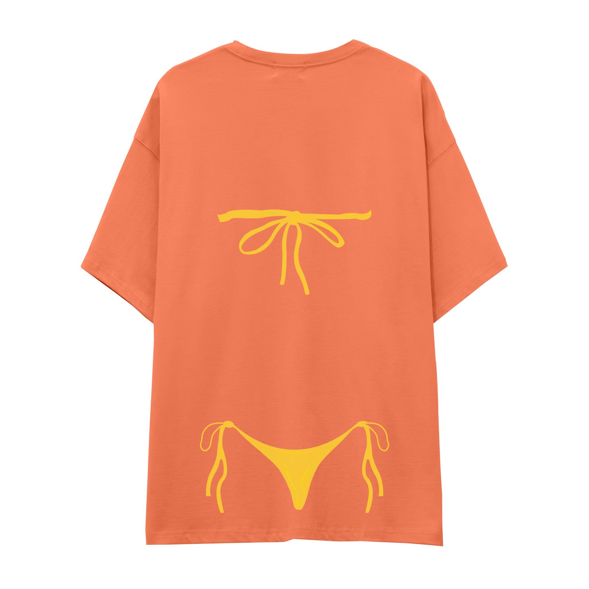 Yellow Bikini Oversize Tişört