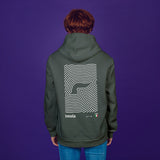 Imola Circuit Artwork Oversize Hoodie
