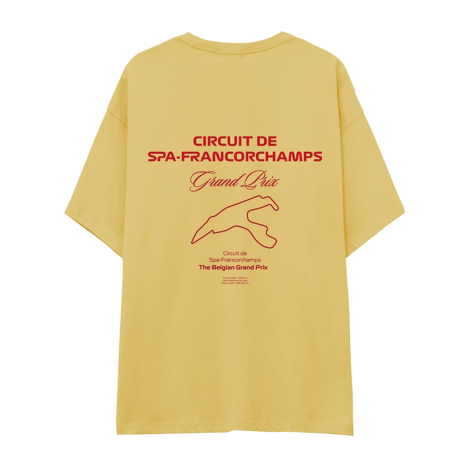 Spa-Francorchamps Grand Prix Oversize Tişört