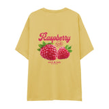 Raspberry Oversize Tişört