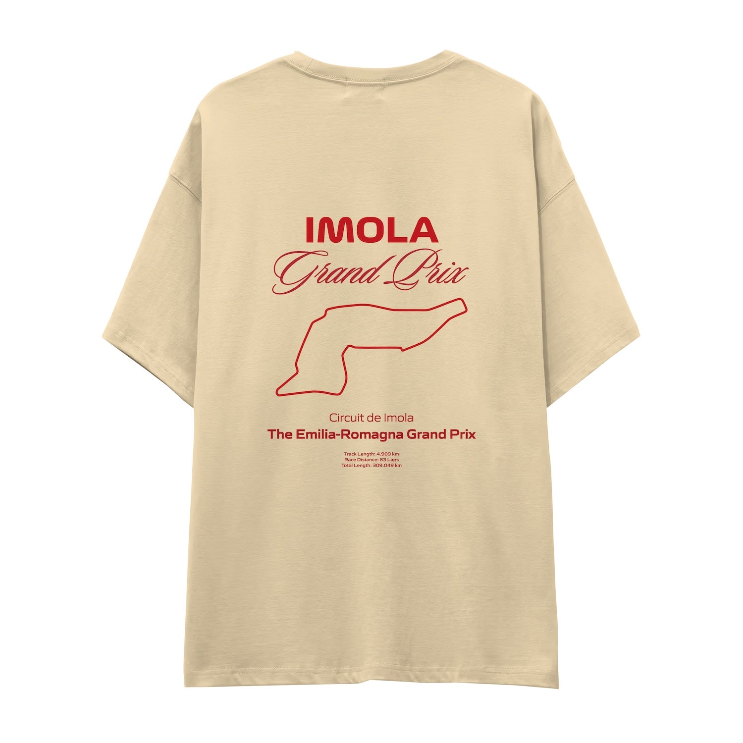 Imola Grand Prix Oversize Tişört
