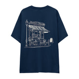 Café de Paris Oversize Tişört