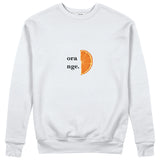 Orange Sweatshirt