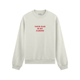 Your Dad Is My Cardio Oversize Sweatshirt