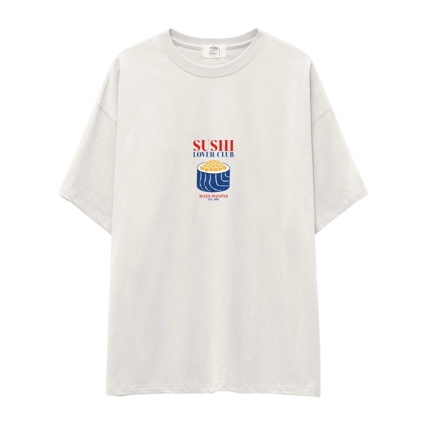 Sushi Lover Club Oversize Tişört