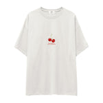 Cherry Fullness Oversize Tişört