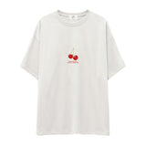 Cherry Fullness Oversize Tişört