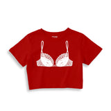 Noir Seduce Crop Tişört