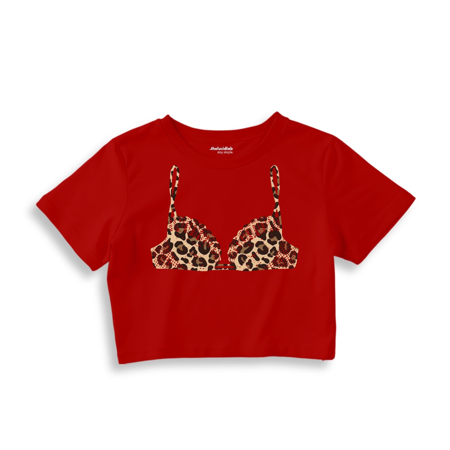 Noir Seduce – Leopard Crop Tişört