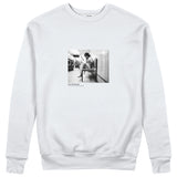 Amy Winehouse at the laundromat 2004 Sweatshirt