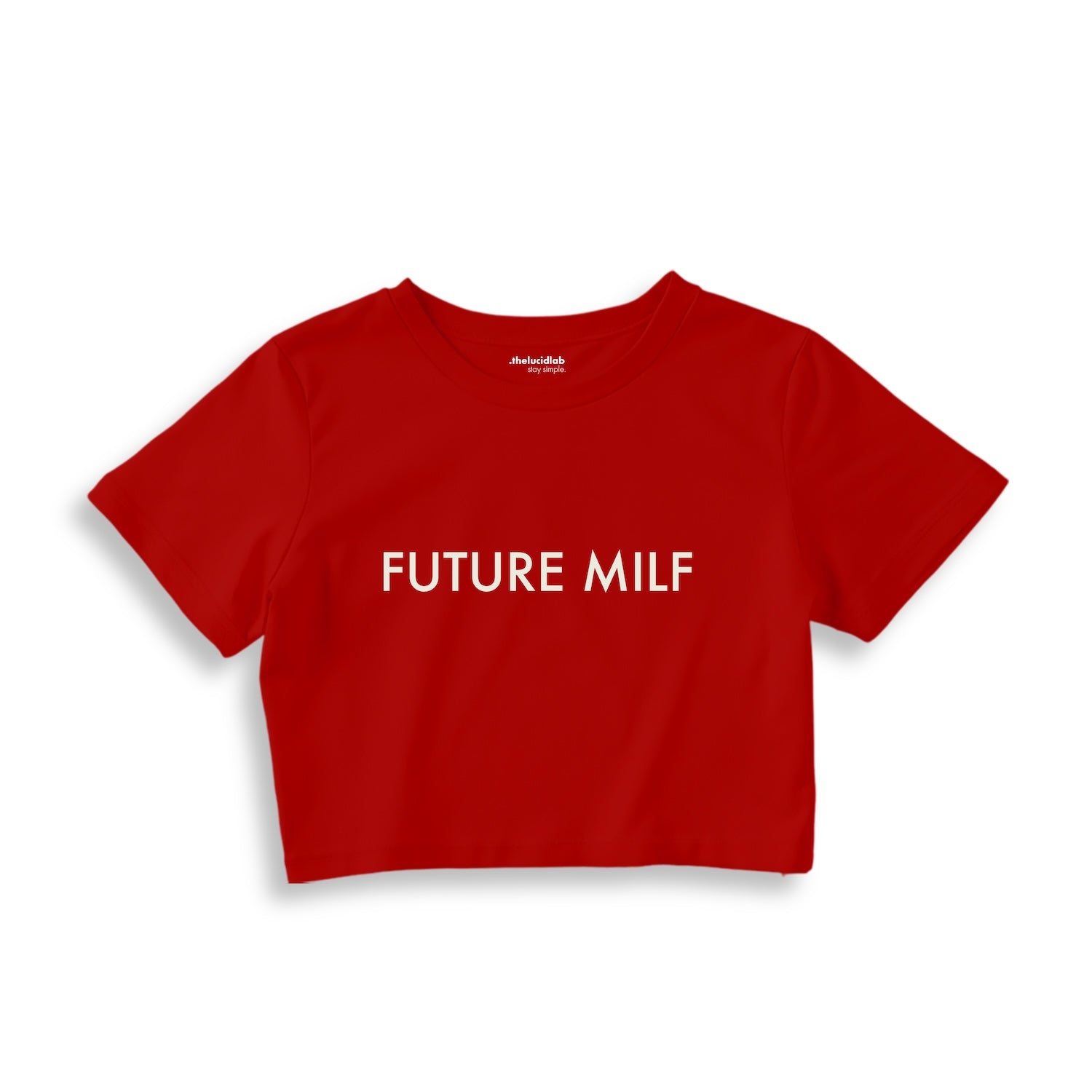 Future Milf Crop Tişört