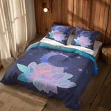 Lotus & Aura Mandala Çift Taraflı Nevresim Takımı