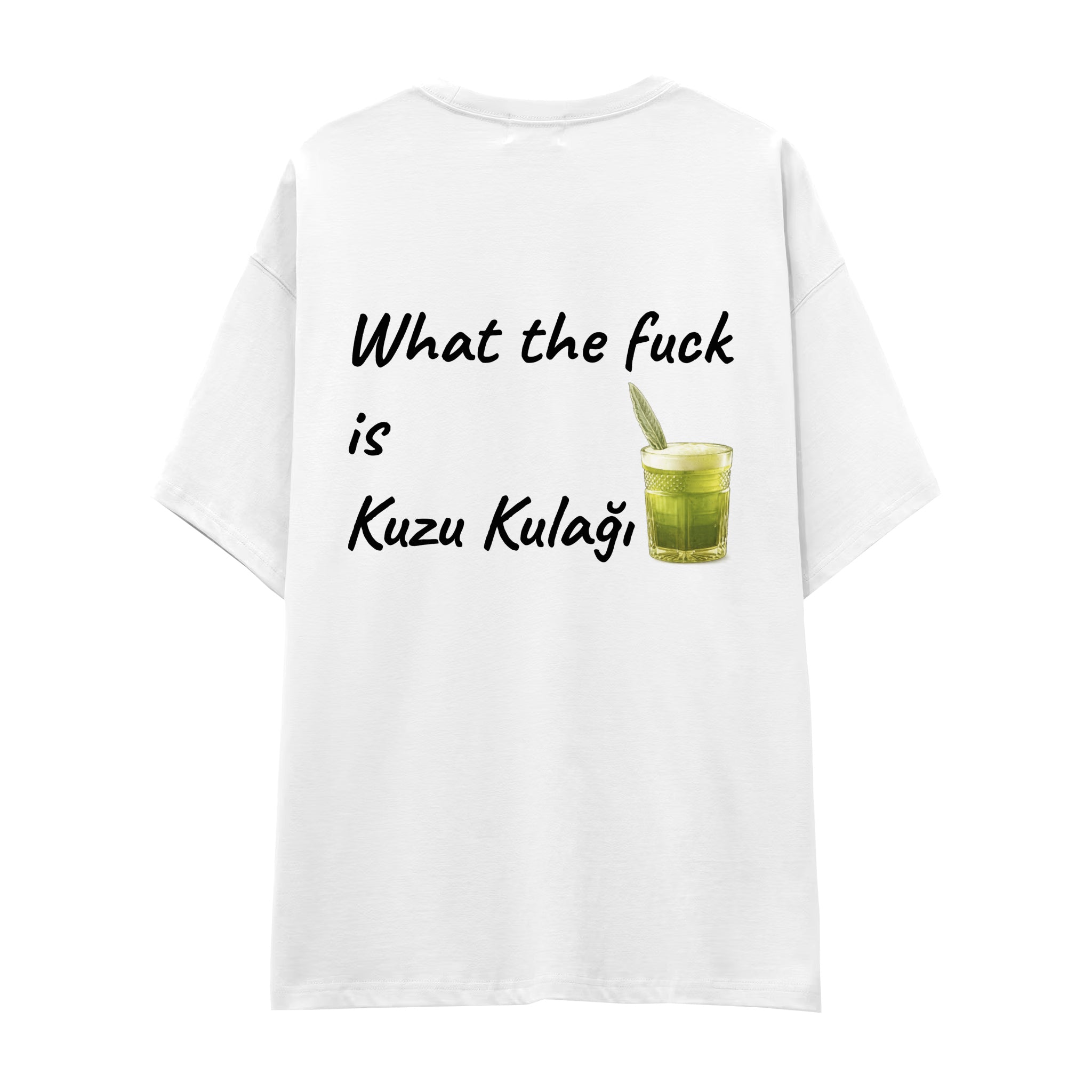 What The Fuck Is Kuzu Kulağı Oversize Tişört