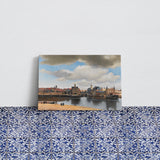 View of Delft Kanvas Tablo