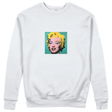 Andy Warhol / Marilyn Monroe Blue Sweatshirt