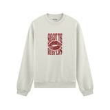 Ruby Lips Oversize Sweatshirt