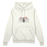 Tangled Christmas Cats Oversize Hoodie