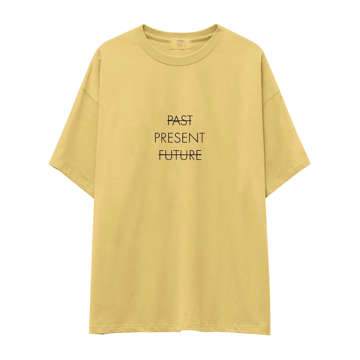 Past Present Future Oversize Tişört