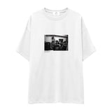 Keith Richards Boston 1975 Oversize Tişört
