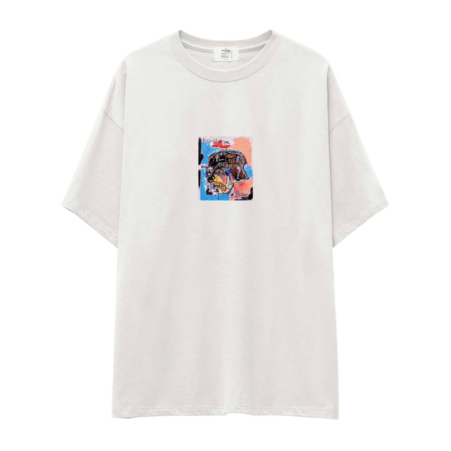 Basquiat Skull (1982) Oversize Tişört
