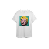 Andy Warhol / Marilyn Monroe Blue Tişört