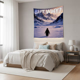 But why Penguen Duvar Örtüsü