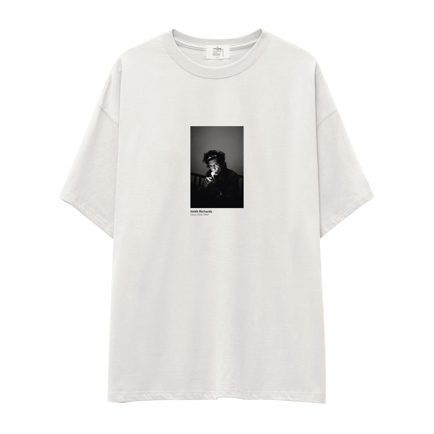 Keith Richards New York 1992 Oversize Tişört