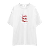 Kiss Flirt Marry Oversize Tişört