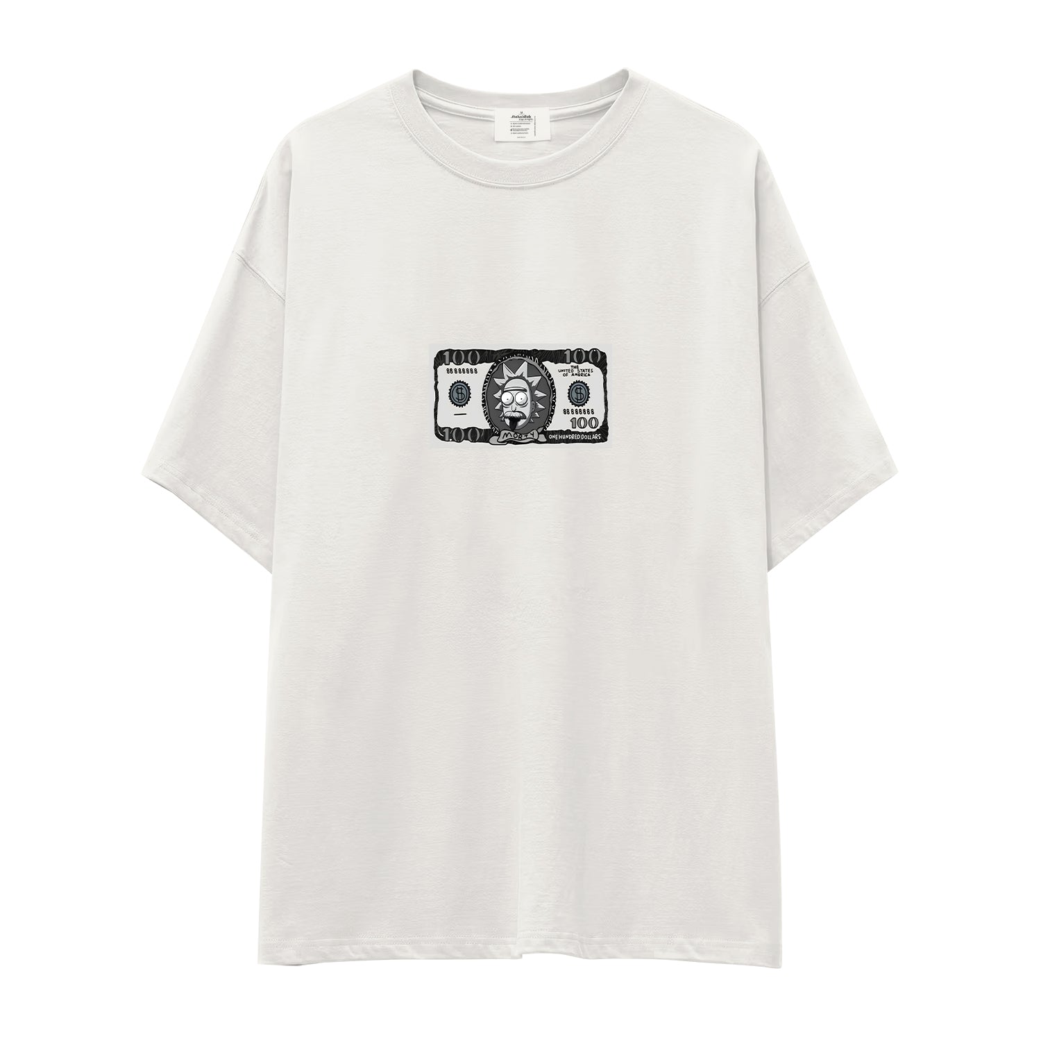 Morty Dollar Oversize Tişört