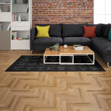 All Tracks Black / Formula 1 Pistleri Halı