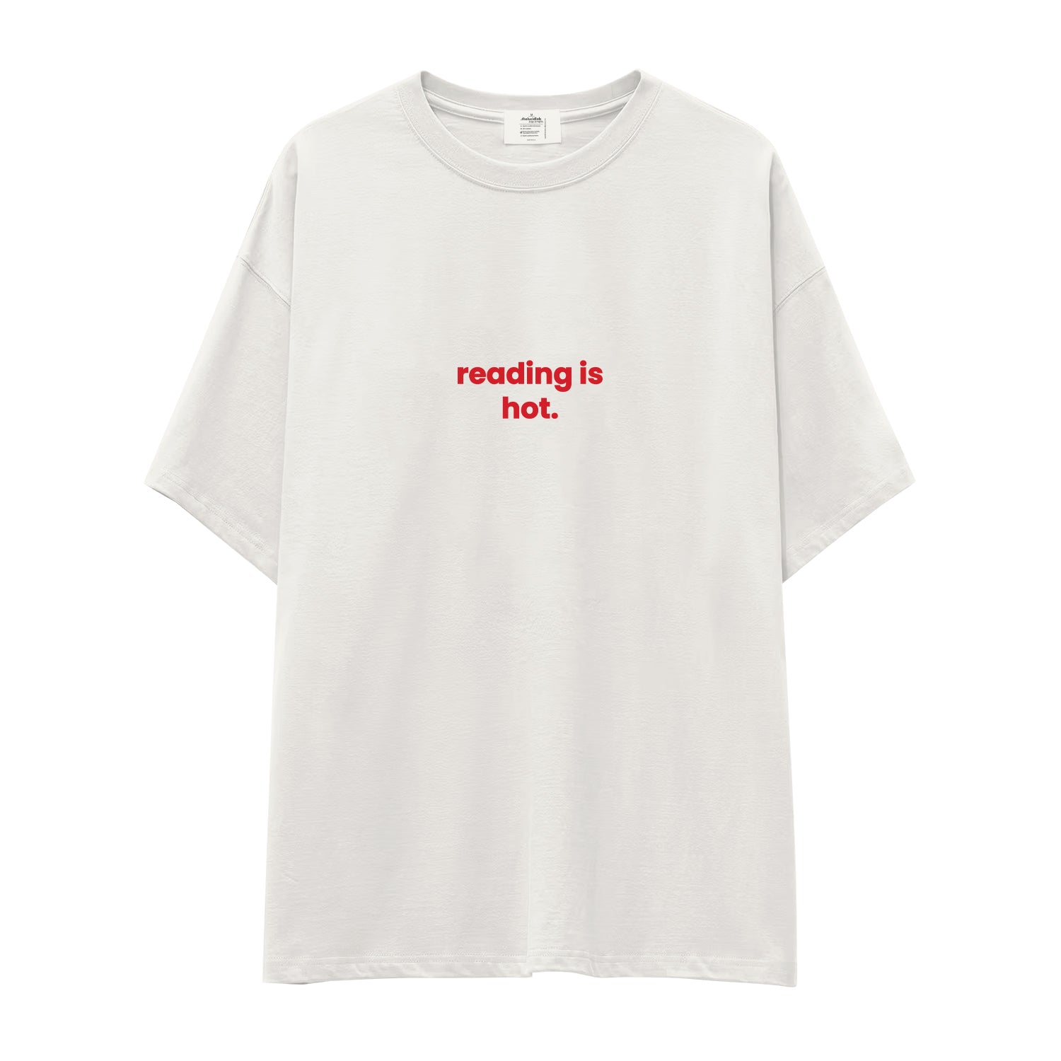 Reading Is Hot Oversize Tişört