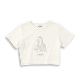 La Gioconda Crop Tişört