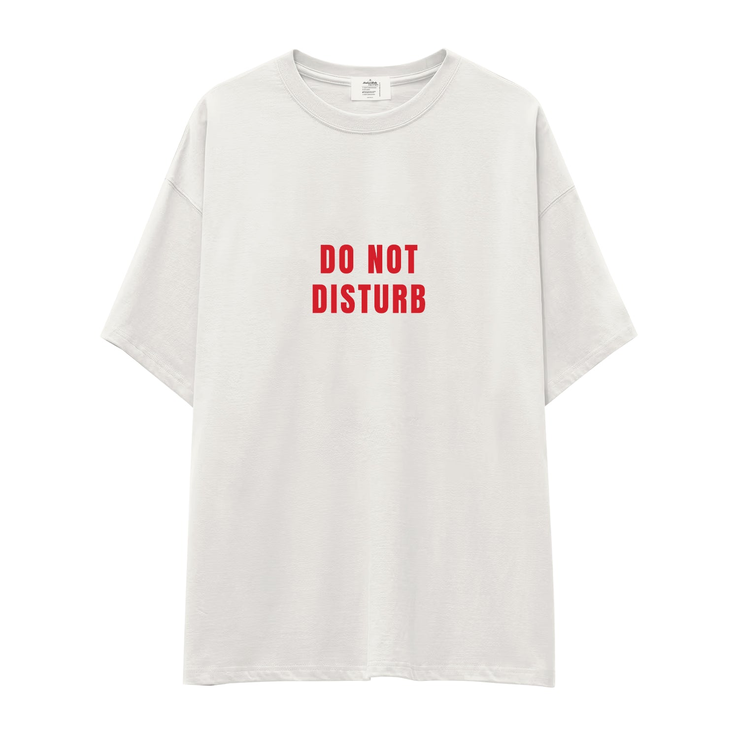 Do Not Disturb Oversize Tişört